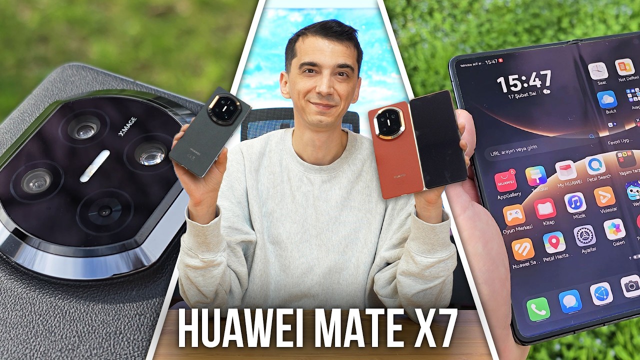 Katlanan Telefonlardaki En İyi Kamera ile Huawei Mate X7