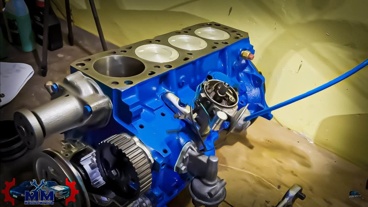 Montagem Motor Georgia 2.3 Maverick 4 Cil - PARTE 2/3 - Pistão Biela Anéis e Cárter