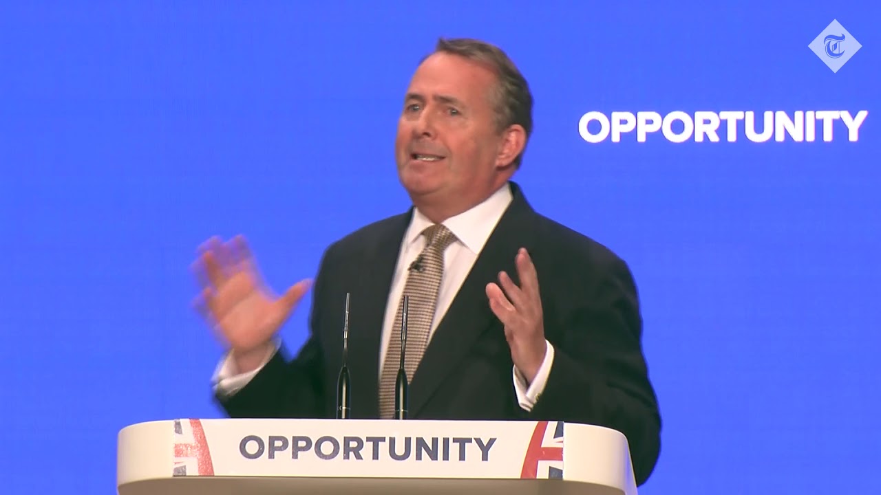 Liam Fox's Conservative Party Conference speech 2018