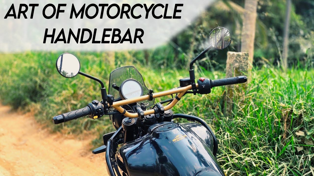 INSTALLED ART OF MOTORCYCLE 🏍️ HANDLEBAR FOR MY HIMALAYAN 450🔥 || ಕನ್ನಡ REVIEW 