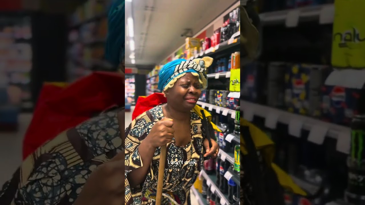 All of  Ma Nange goes to a shop in Belgium for the first time 