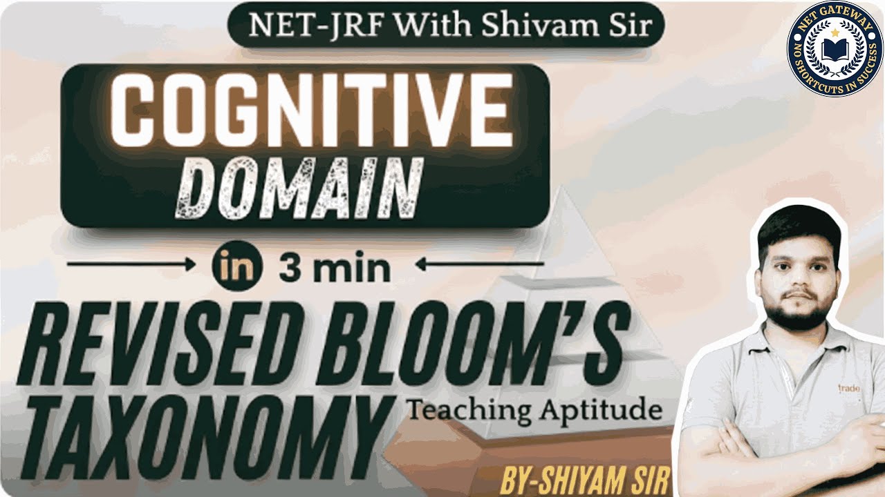 UGC NET Cognitive Domain – Easiest Explanation