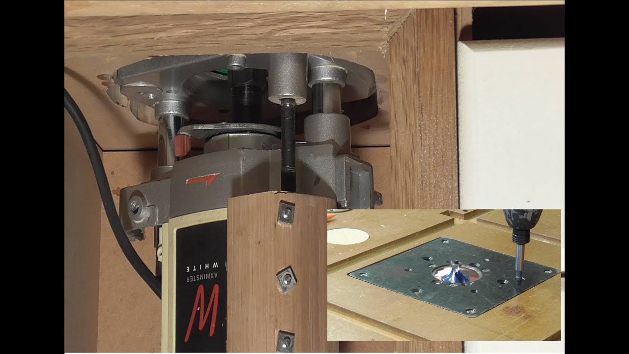 Home made Router Lift