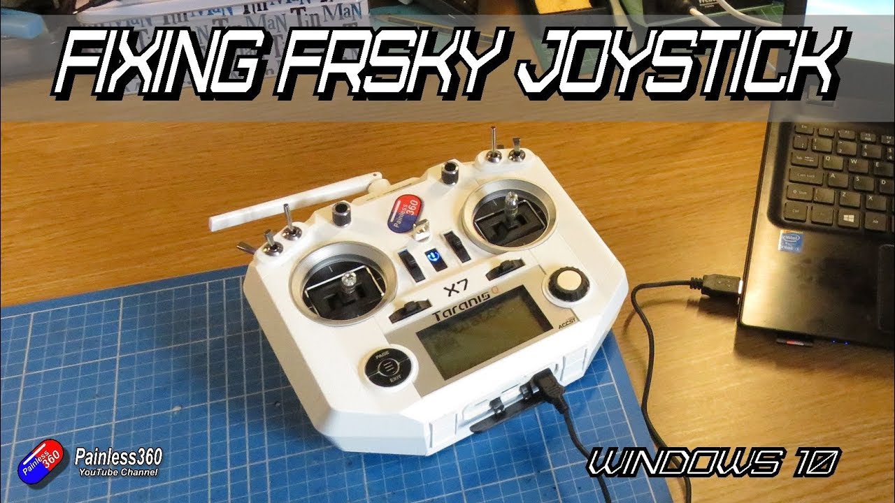 Fixing FrSky Joystick Driver for Simulators in Windows 10 (easy)