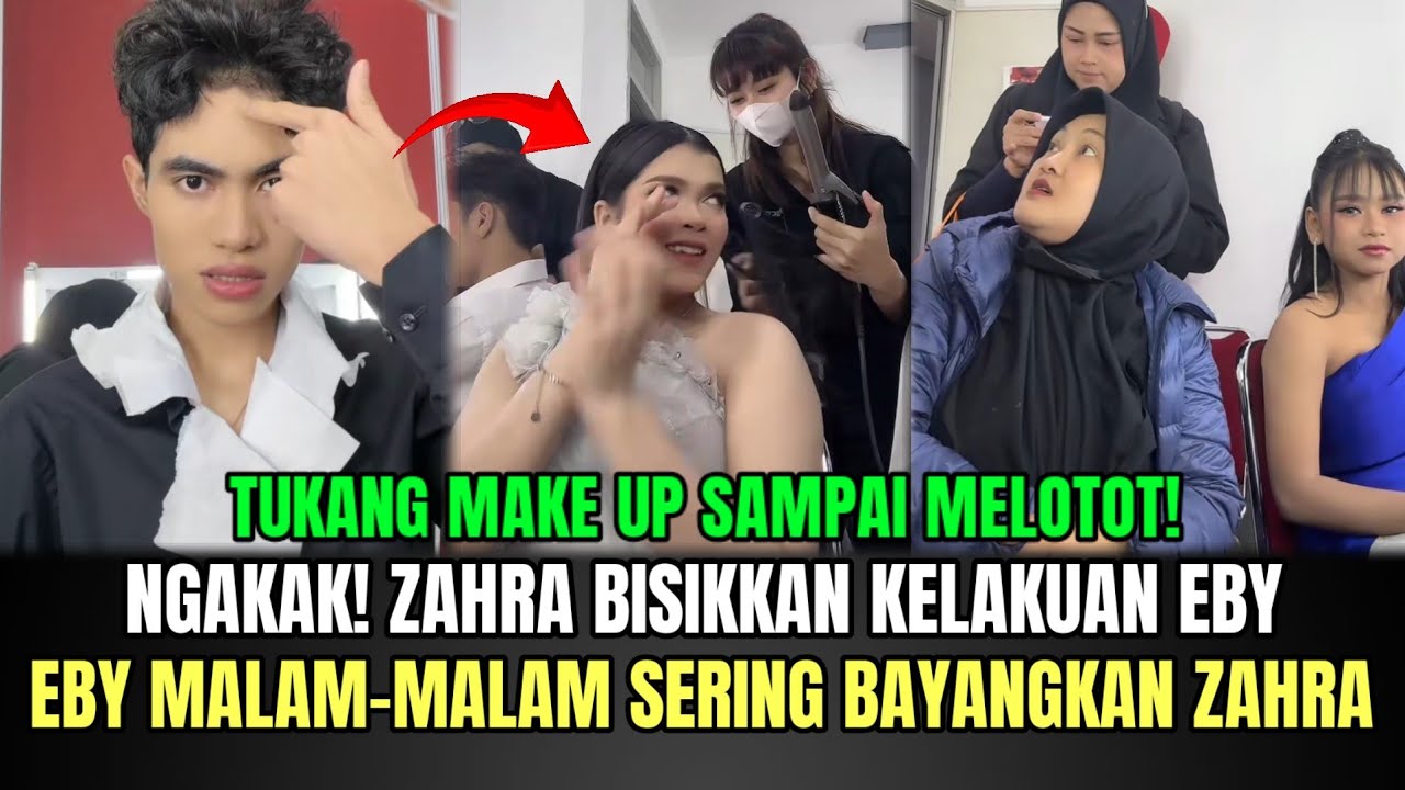 NGAKAK! Zahra Bisikkan Kelakuan Eby, Eby Malam-malam Sering Bayangkan Zahra!