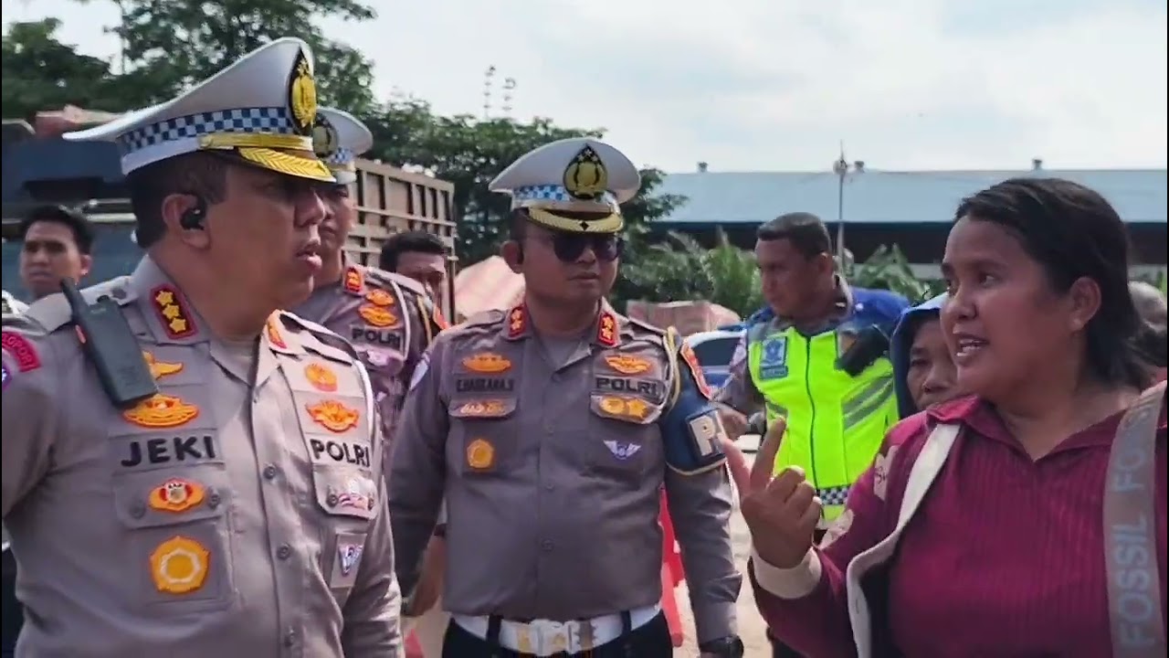 Dirlantas Polda Riau Monitoring Arus Lalu Lintas di Tol Pekanbaru–Dumai dan Pelabuhan Dumas