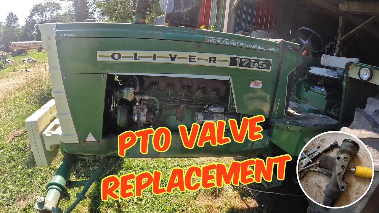 OLIVER 1755 PTO valve replacement