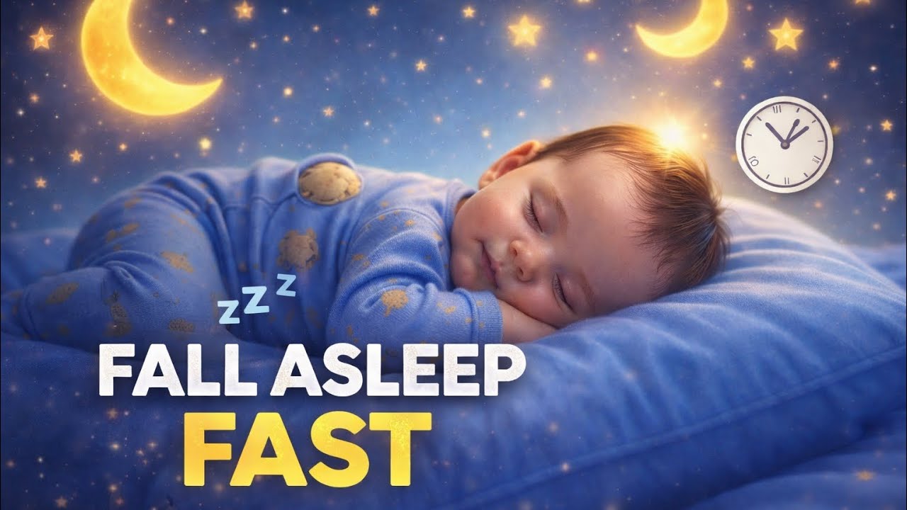 Gentle Baby Lullaby for Deep Sleep | 3 Hours of Calm Music & Relaxation