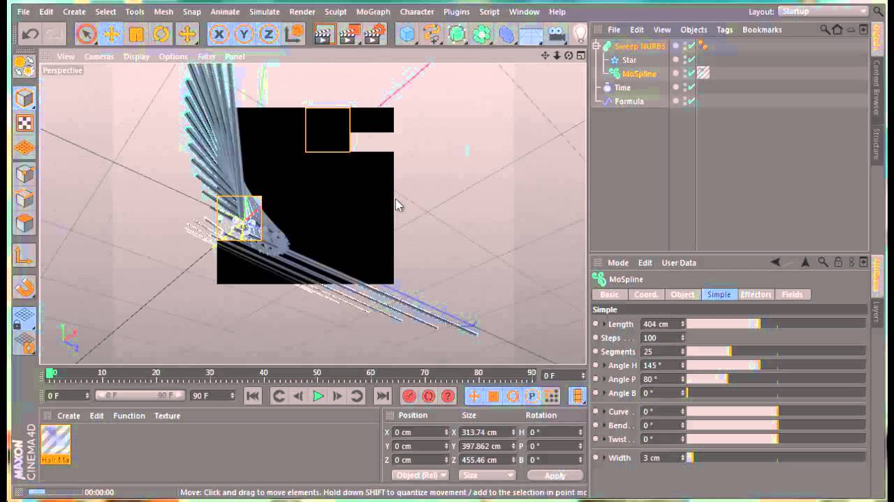How to use MoSpline in Cinema 4d.