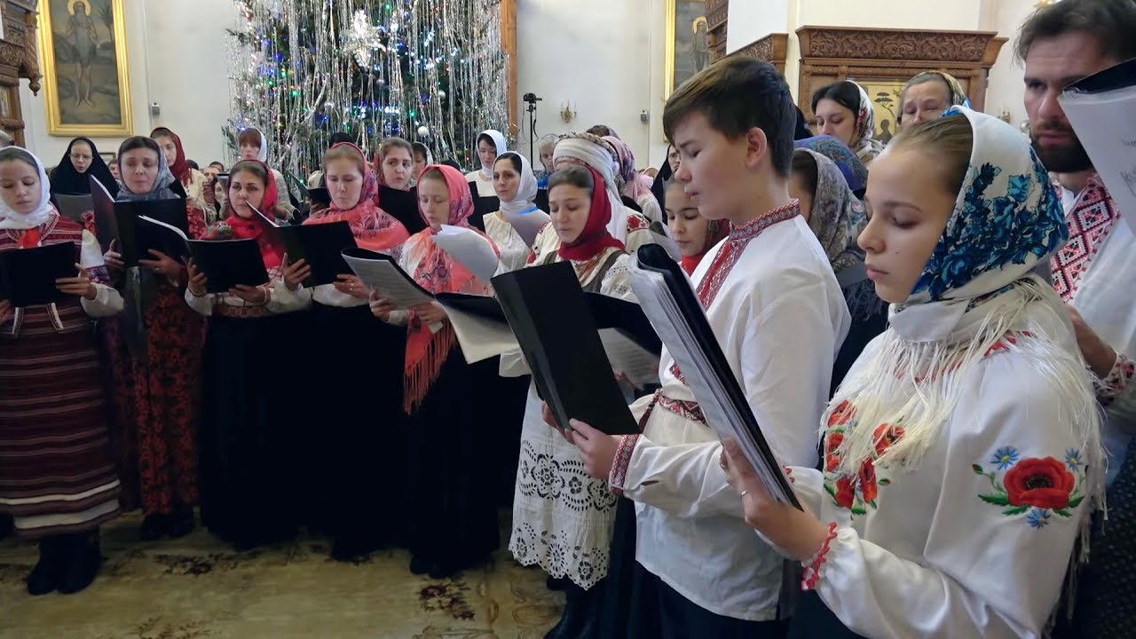 Милость мира. Муз. Е. Богданова. Сводный хор Святогорской Лавры 10.1.19 г.