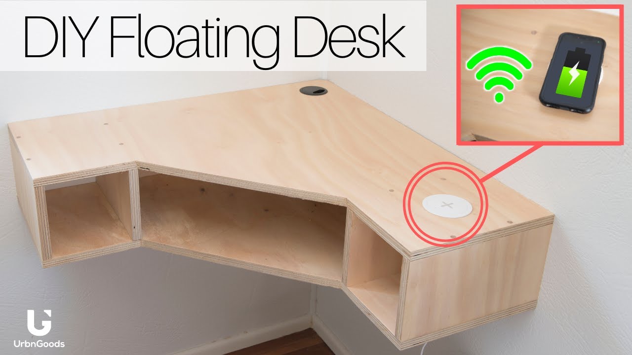DIY Wireless Charging Station | ULTIMATE Desk