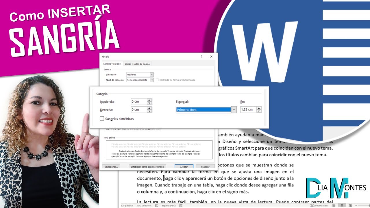 Como aplicar SANGRIA en Microsoft Word - [Cap 5]