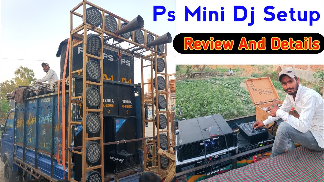 Ps Dj Setup Full Review And Connection Details || 2 POPE Bass 3 Top Dj Setup Sound Testing