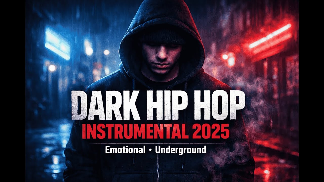 Dark Hip Hop Instrumental 2025 | Freestyle Rap Beat | Emotional Trap Type Beat
