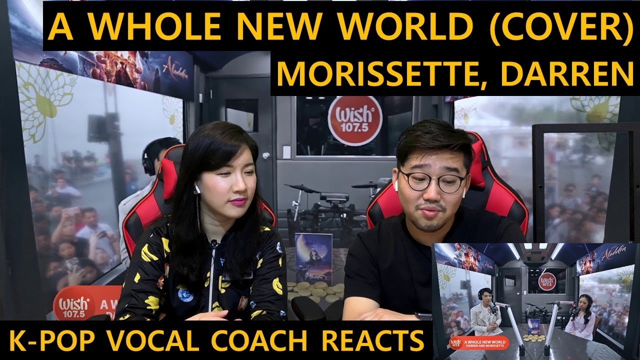 [ENGsub]K-pop Vocal Coach reacts to Morissette, Darren - 