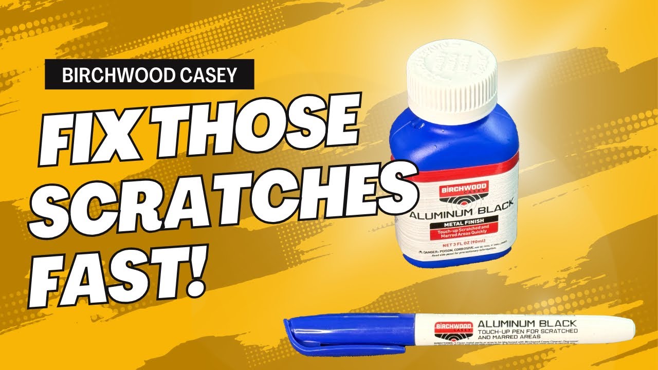 Birchwood Casey Aluminum Black | Quick Scratch Fix