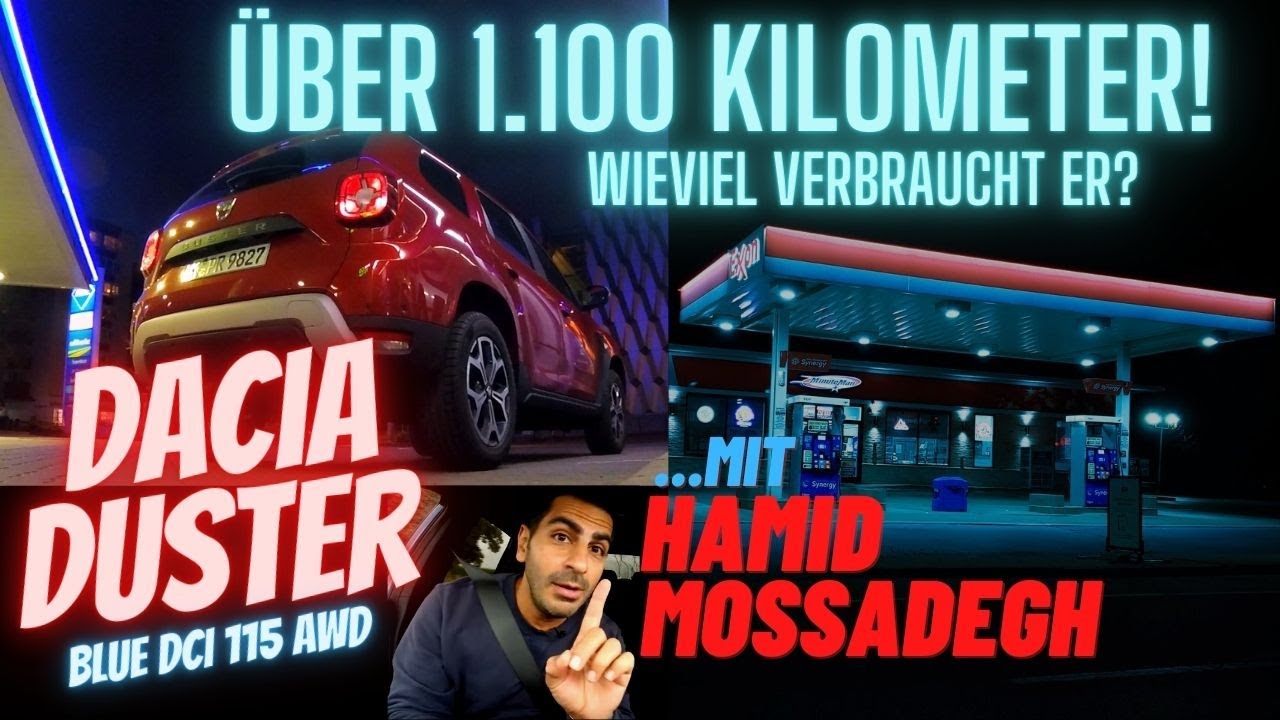 Dacia Duster | Was sagt GRIP-Moderator Hamid Mossadegh? | Verbrauchsmessung auf über 1.100 Kilometer