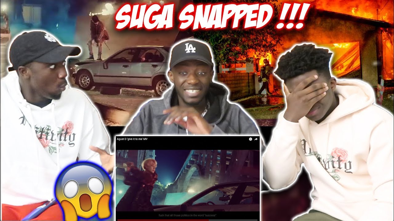 Agust D ‘give it to me’ MV (REACTION)