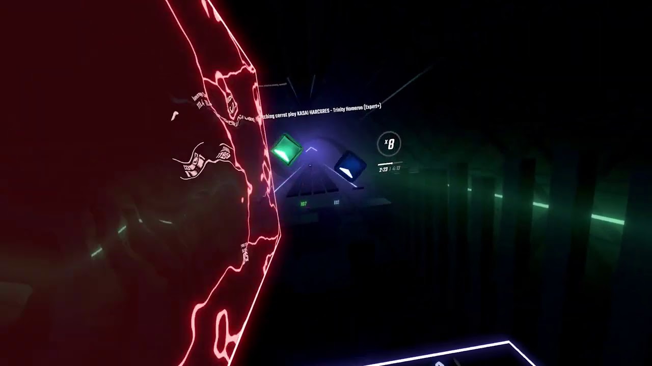 Already back to these sabers lol - 96.89%, FC, #1 - Trinity Homerun by Kasai Hardcores - Beat Saber