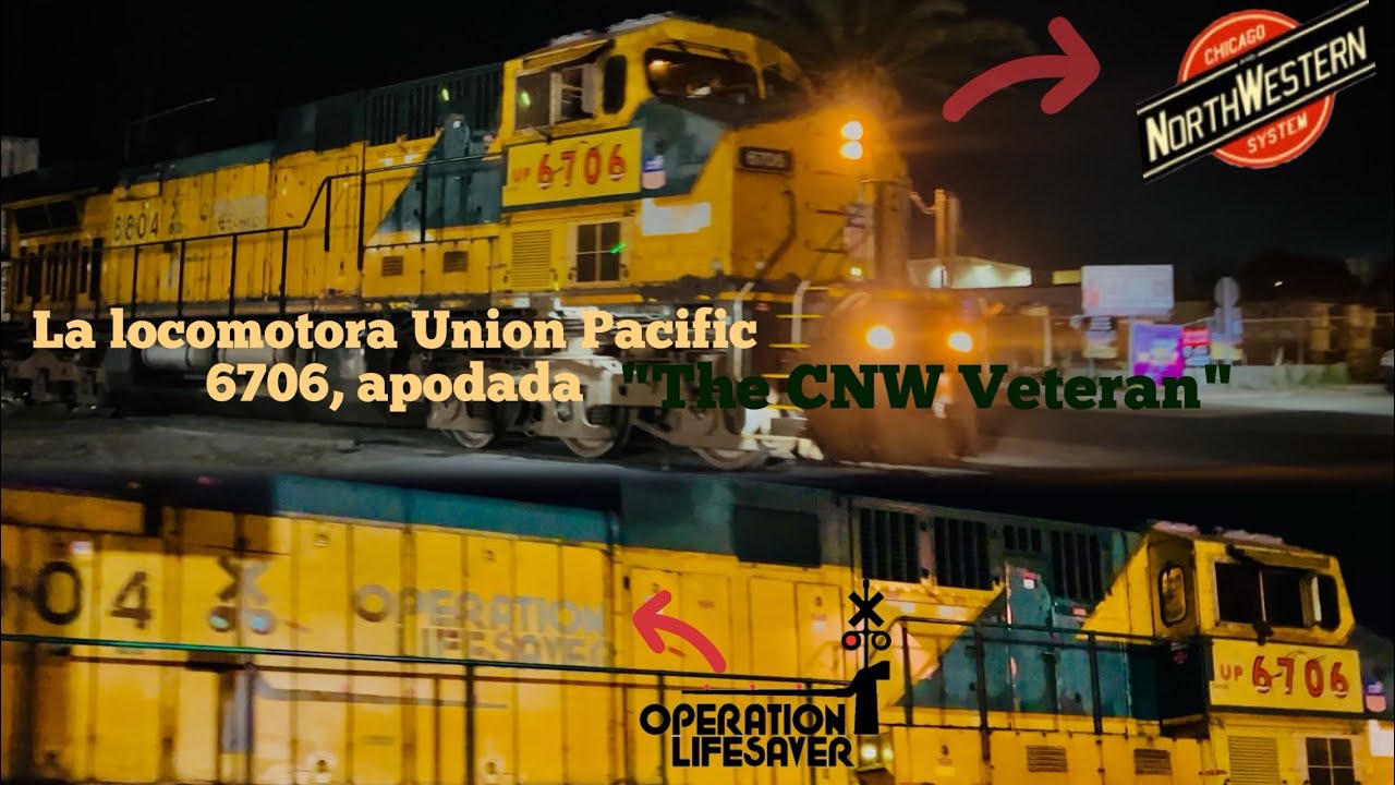 La Veterana de Acero: Así Sobrevivió la UP 6706 al Tiempo | Y MÁS TRENES FXE EN LA LÍNEA 