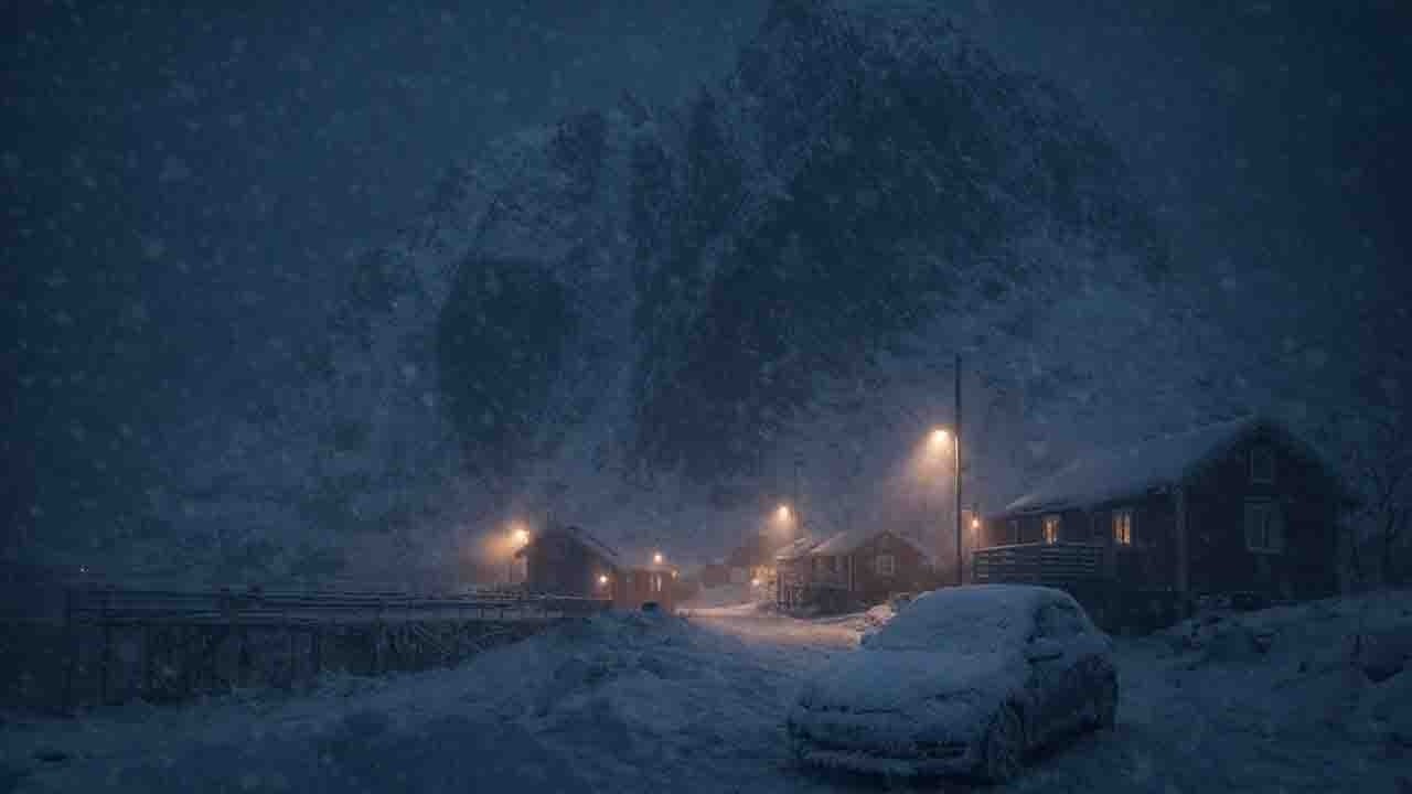 The sound of a blizzard, extreme cold, terrifying and seemingly never-ending | Pressure Field