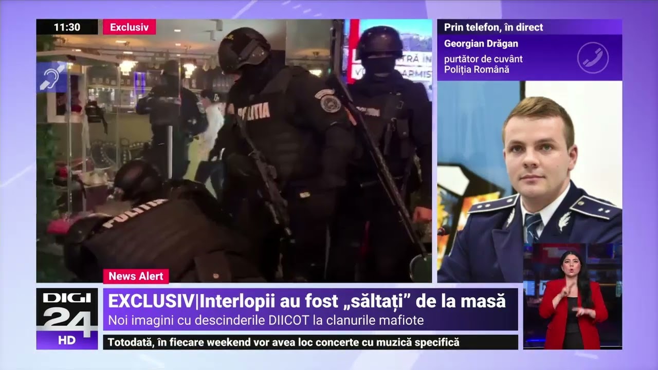Descinderi DIICOT la clanul Caranilor, unul dintre cele mai periculoase grupuri mafiote