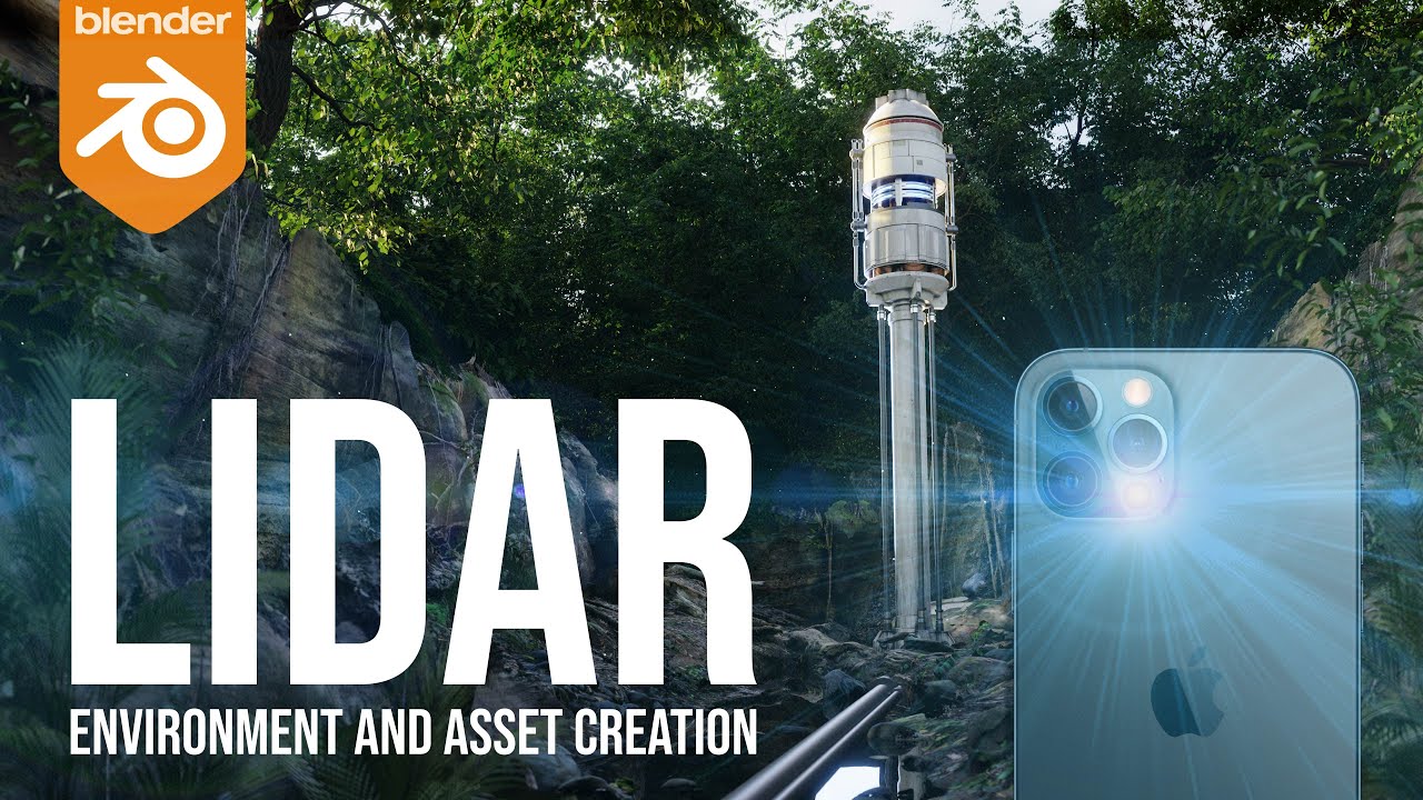 LiDAR Scanning in Blender - Environment and Asset Creation in-Depth Tutorial