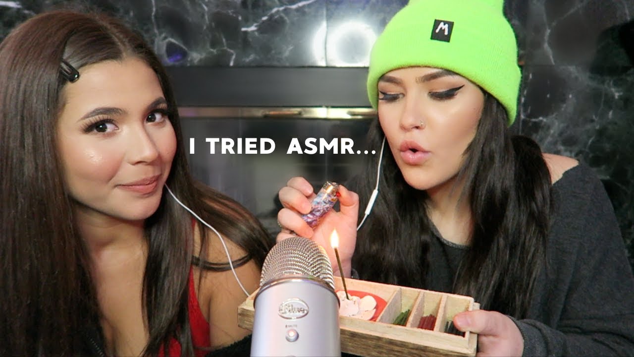i tried ASMR for the first time... | Mel Joy