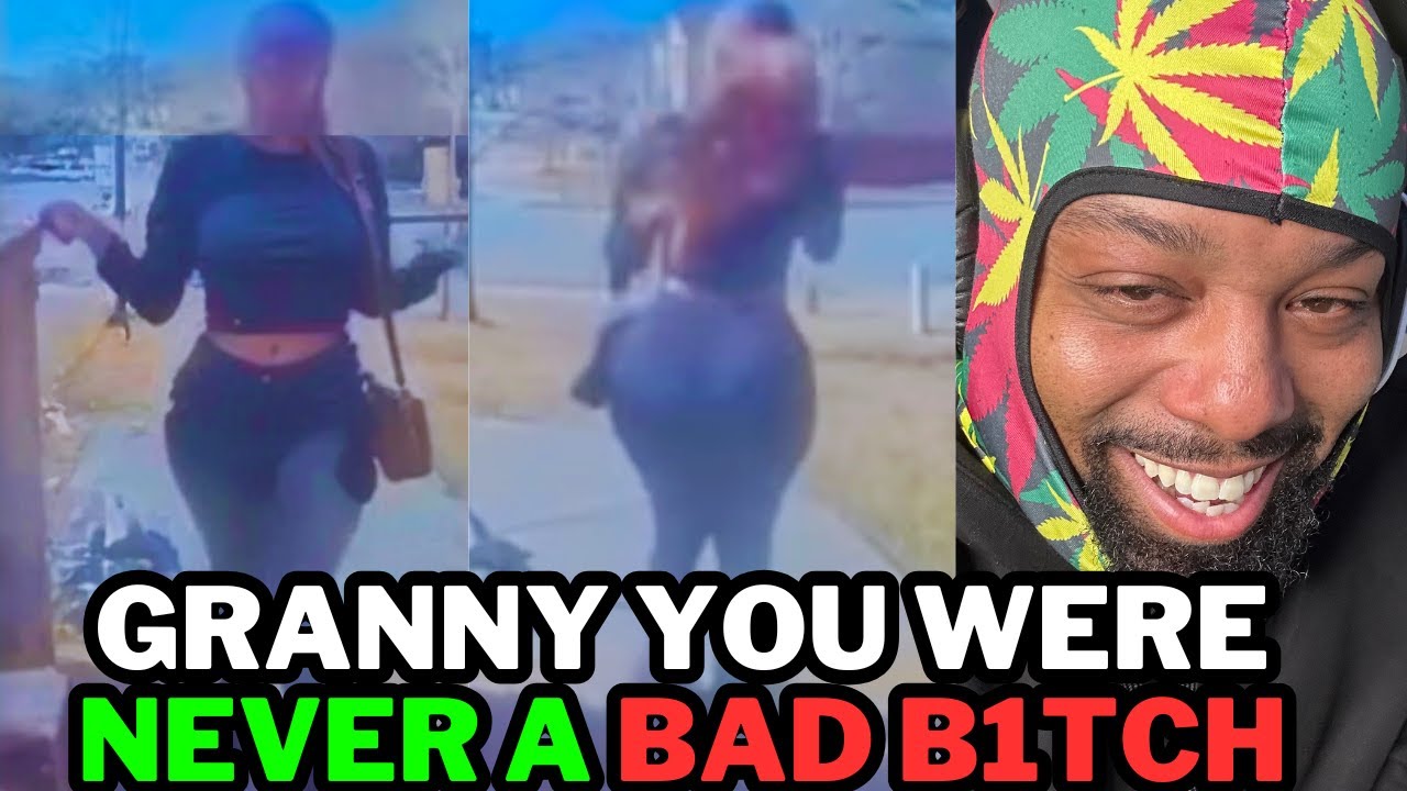 Woman Pulls Up To her Granny's House Just To Show Off Her BBL