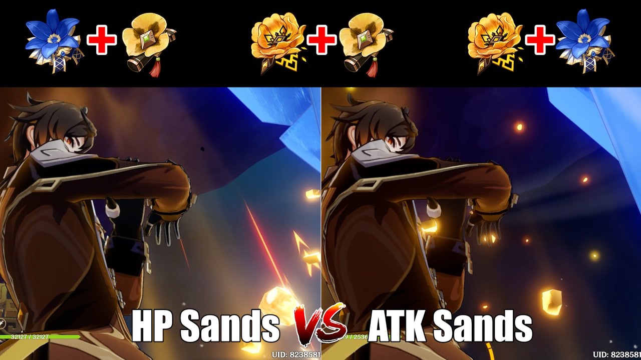 Zhongli Artifacts Comparing | Genshin Impact