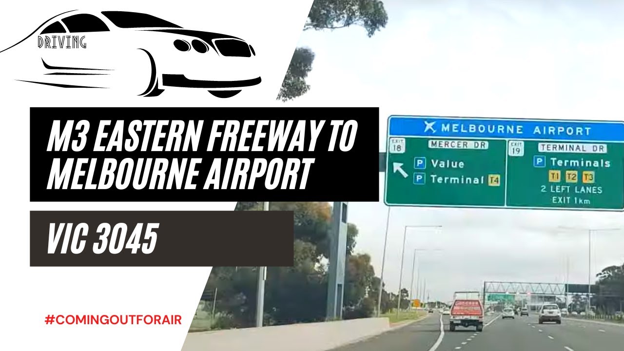 Eastern Freeway, Bell Street to Melbourne Airport // Driving Melbourne Hyperlapse