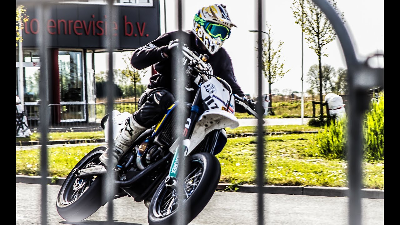 Broapaholics Supermoto Trackday: Demo Race Winkel