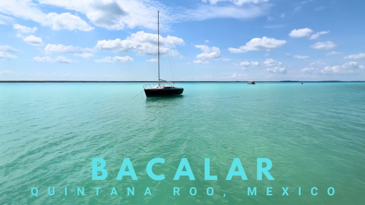 Lost in Paradise: BACALAR's Boat Tour of the LAGUNA DE LOS 7 COLORES!