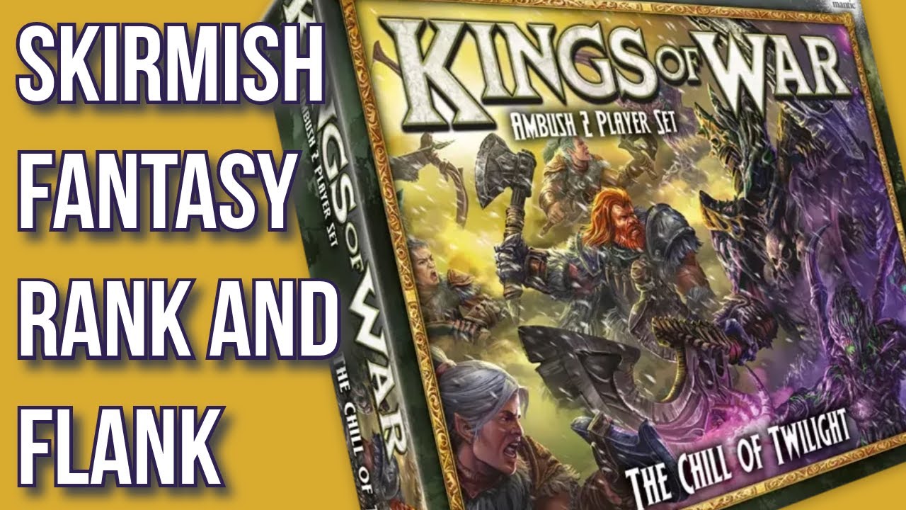 AMBUSH! This Kings of War starter set is a GREAT value entry to 