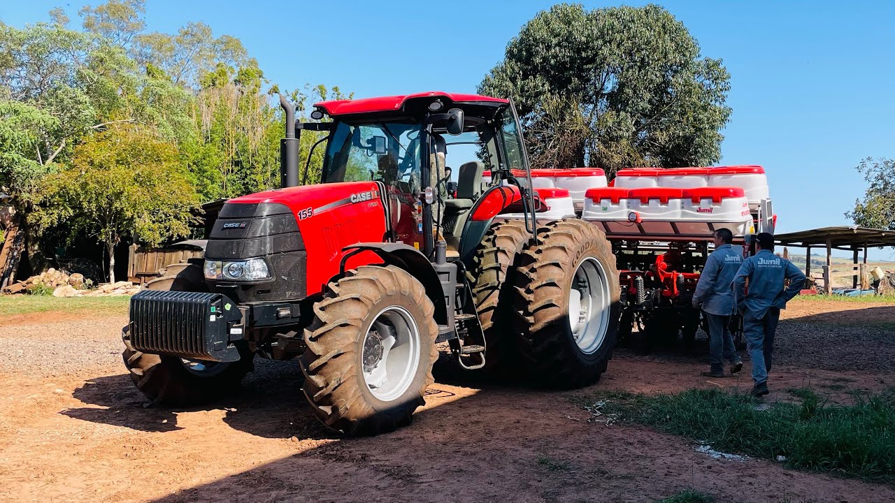 Entrega técnica plantadeira jumil
