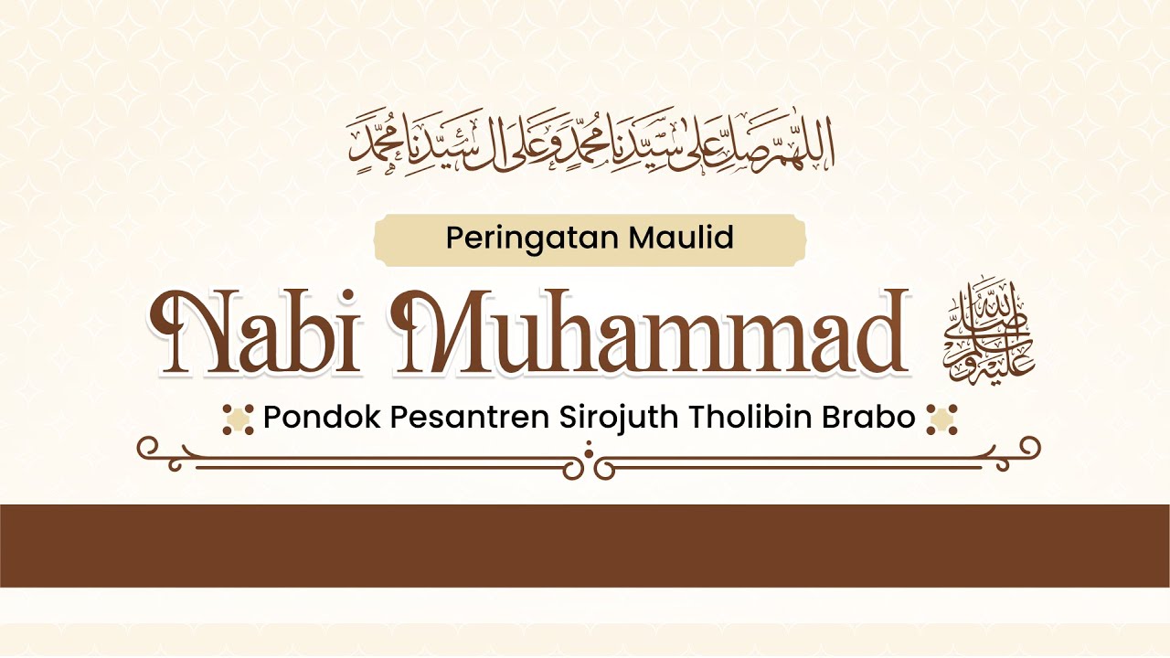 🔴[LIVE] PERINGATAN MAULID NABI II PONDOK PESANTREN SIROJUTH THOLIBIN BRABO TANGGUNGHARJO GROBOGAN.