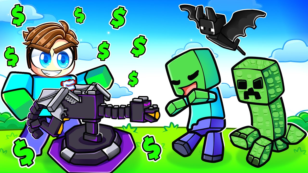 Minecraft Tower Defense в Roblox