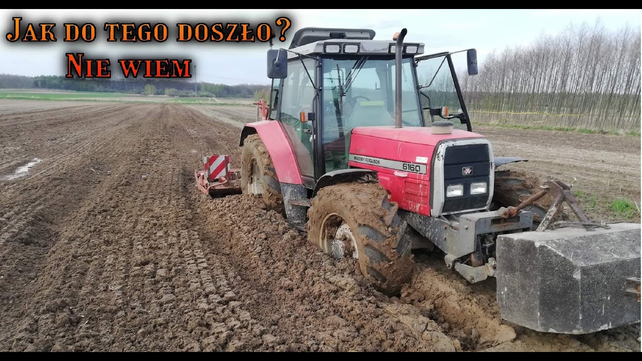 ★WTOPA★Massey Ferguson 6160 po osie★Uprawa pod kukurydzę, siew kukurydzy★Ursus 1614★Ursus 1224★