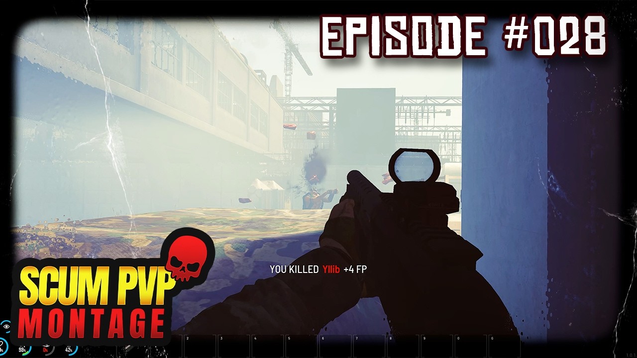 SCUM 1.0 - PVP KESİTLERİ #028 - SON KLAVYE #scum #scumpvp