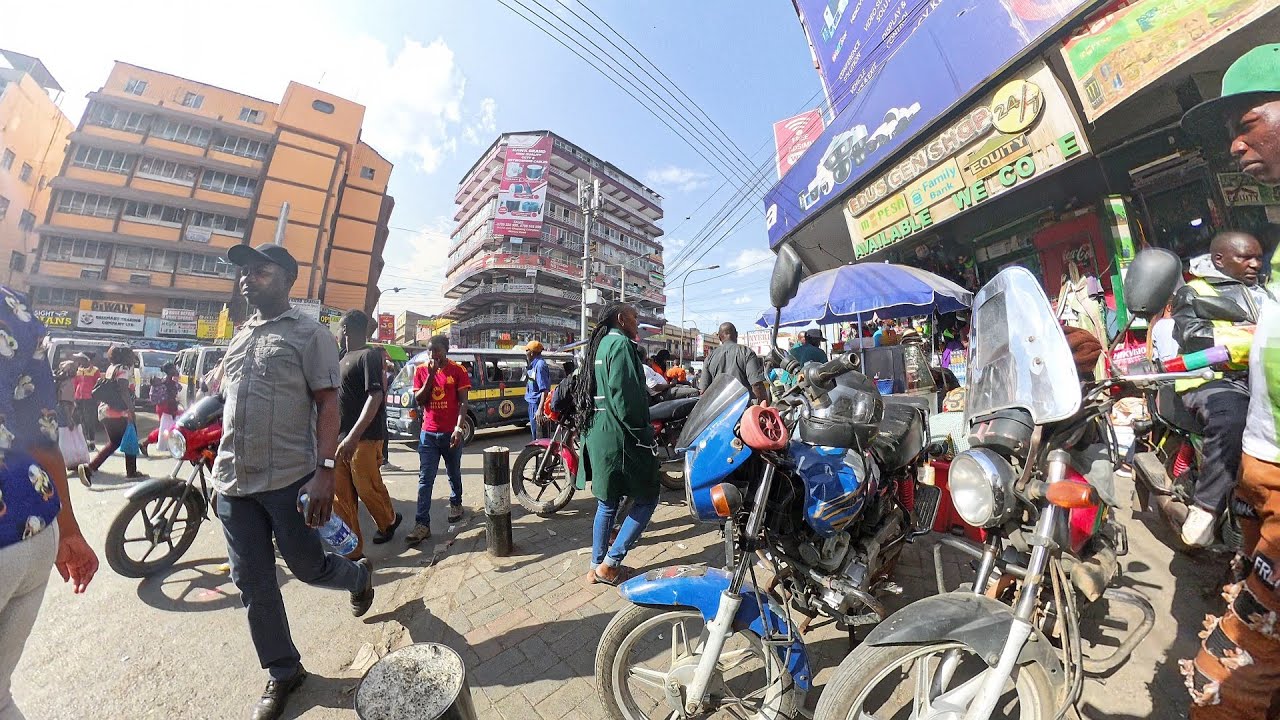 Nairobi CBD Walkthrough | City Centre Street Life