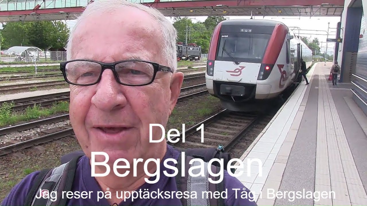 2017-08-09 Jag upptäcker Bergslagen med Tåg i Bergslagen - Del 1 - Hallsberg