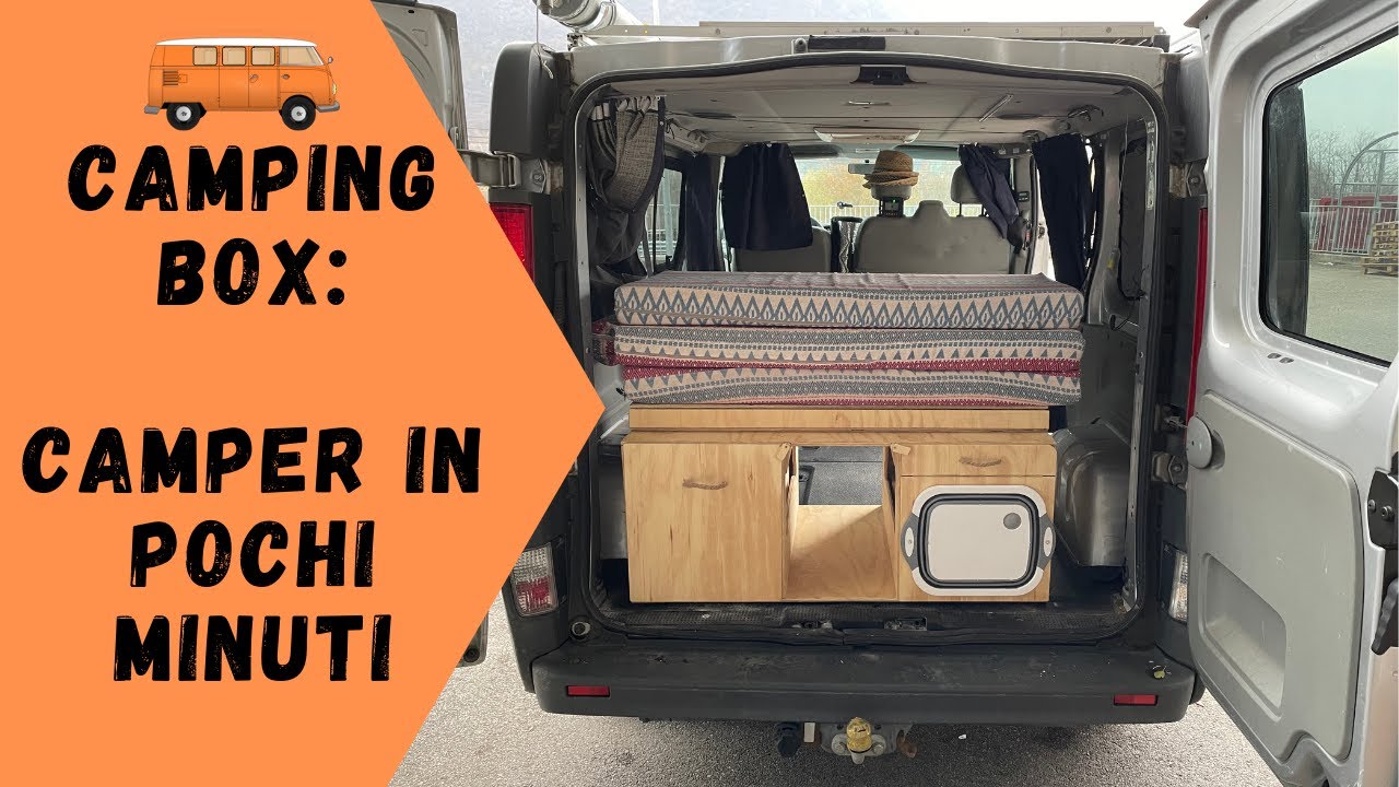 Da AUTO a CAMPER in pochi minuti: Ecco come è fatto il CAMPING BOX