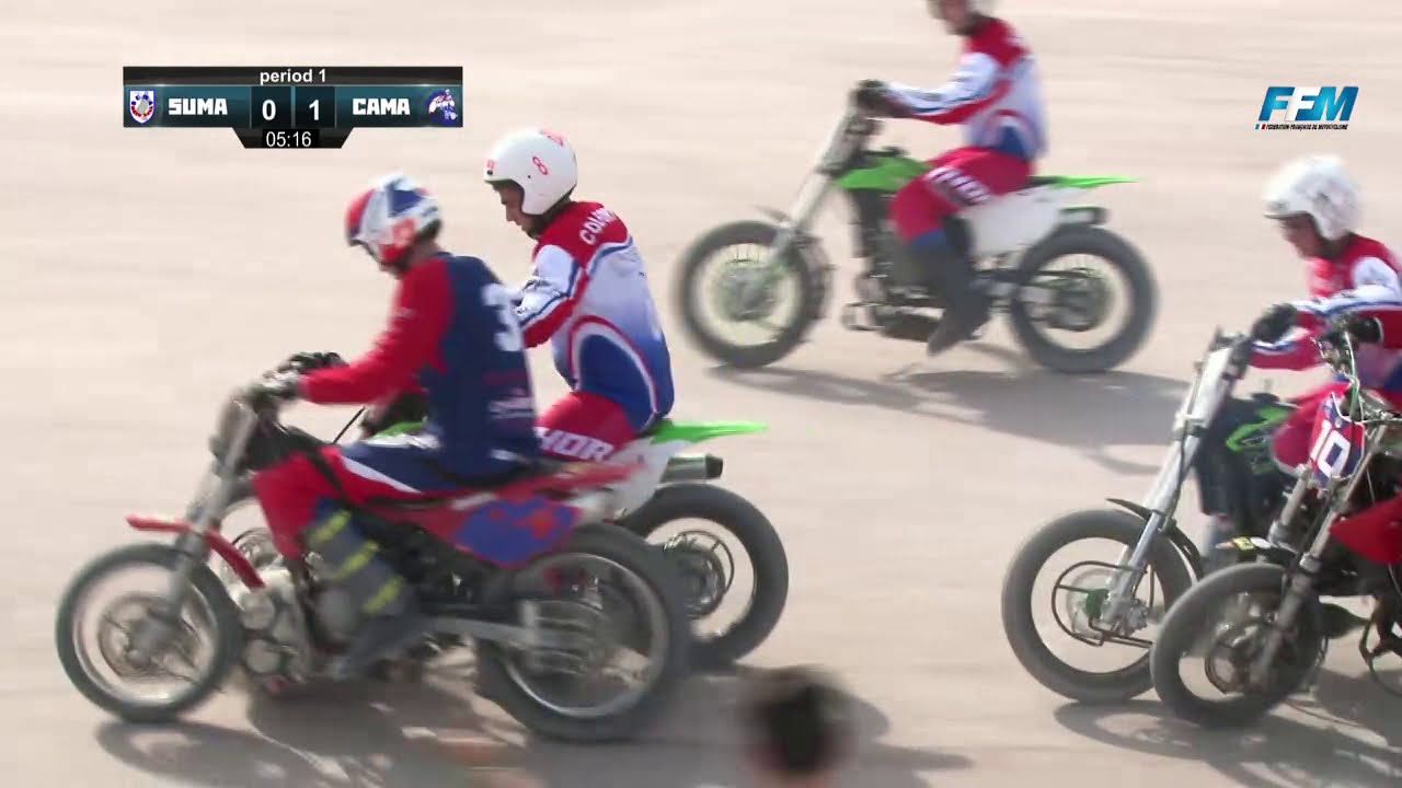 COUPE DE FRANCE MOTO-BALL 2019. Finale JUNIORS U-18: SUMA TROYES – MBC CAMARET