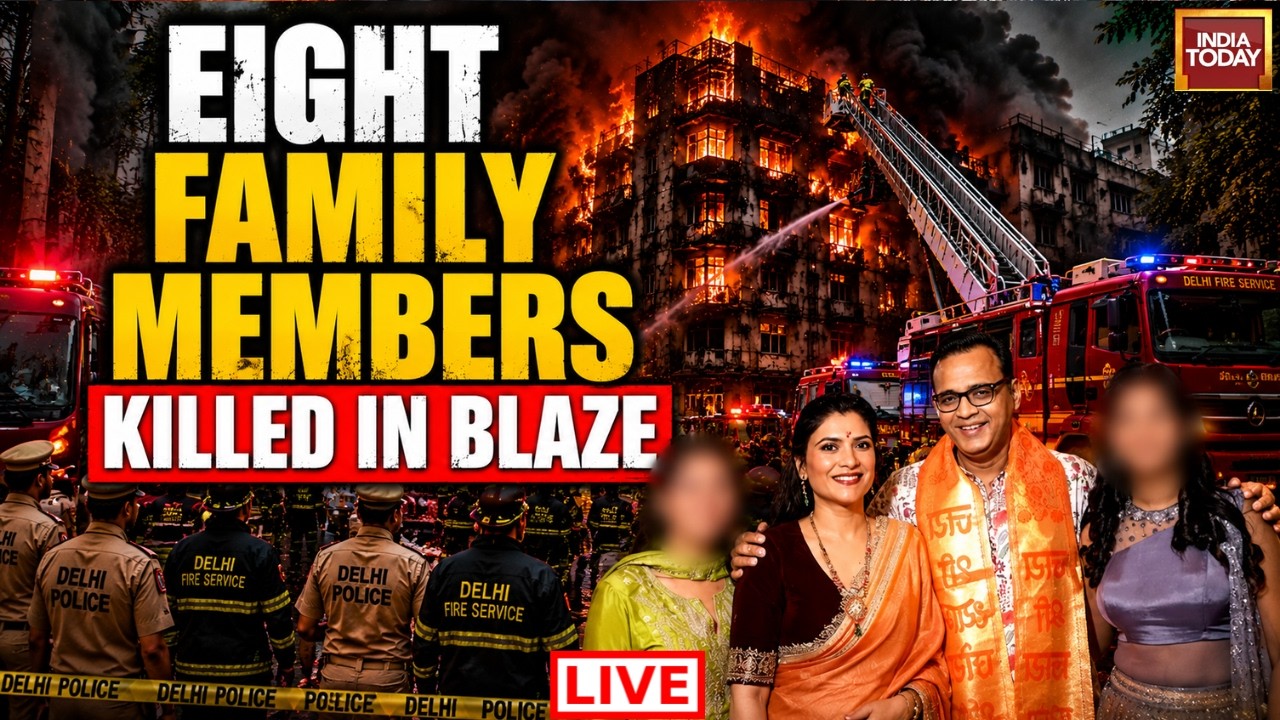 Delhi Hotel Fire LIVE: Eight Members of the Same Family Perished in the Delhi Malviya Nagar Fire