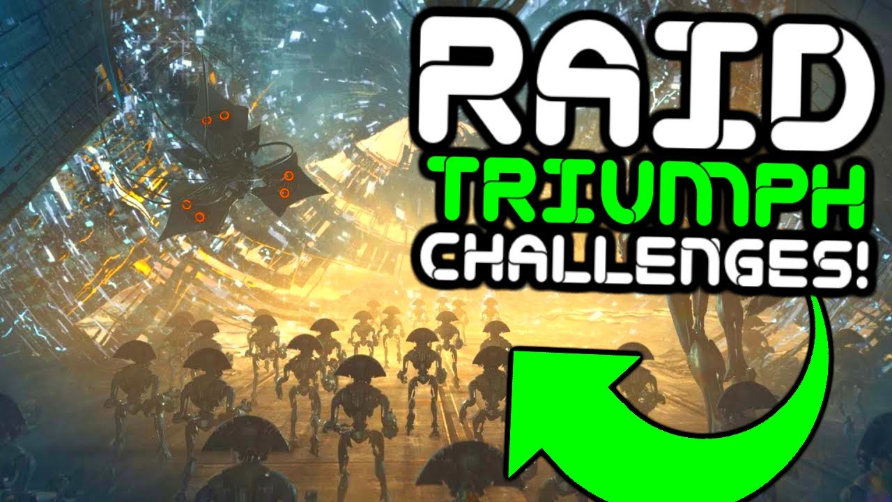 Destiny 2 - Raid Challenge Triumphs Raid and Enlightened Grind!!
