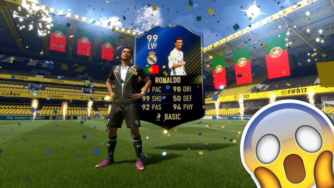 FIFA 17 BEST TOTY PACKS - RONALDO, MESSI & SUAREZ IN A PACK! (Fifa 17 Pack opening)