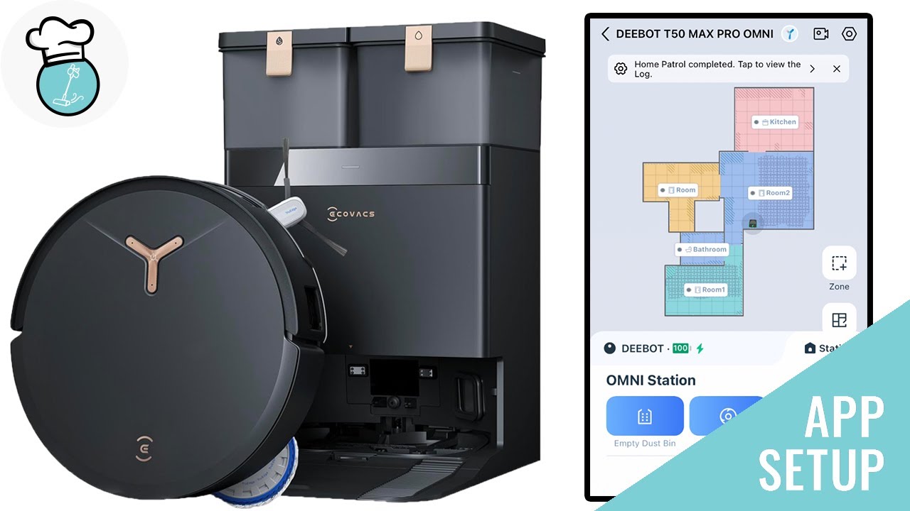Ecovacs T50 Max Pro Omni App Setup Guide