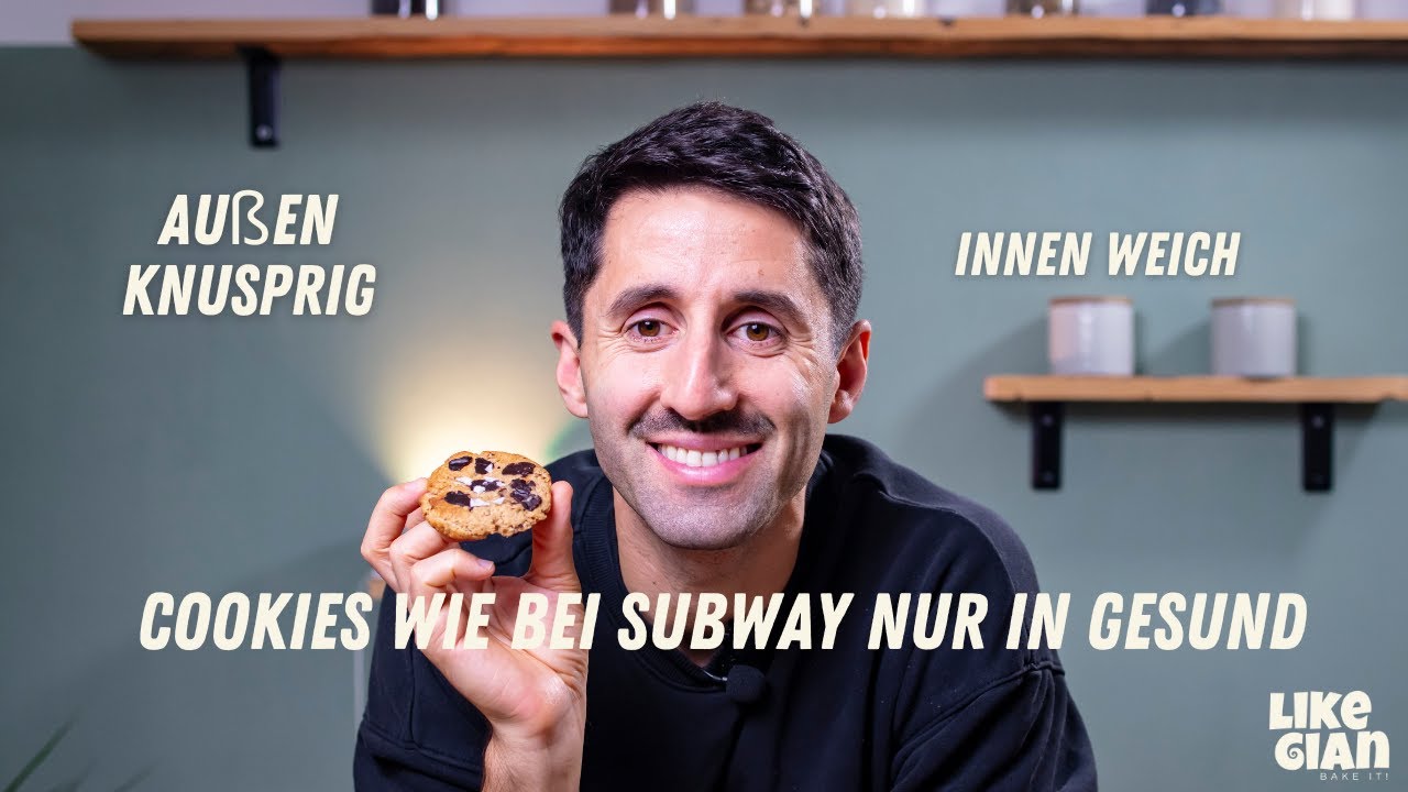 Subway Cookies selber machen in gesund und vegan