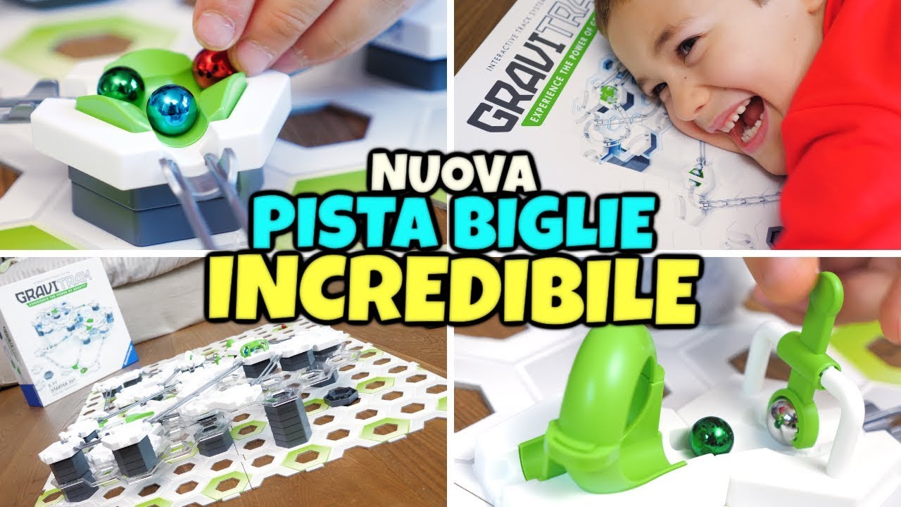 SORPRESA GRAVITRAX A NICOLÒ per PISTE delle BIGLIE INCREDIBILI