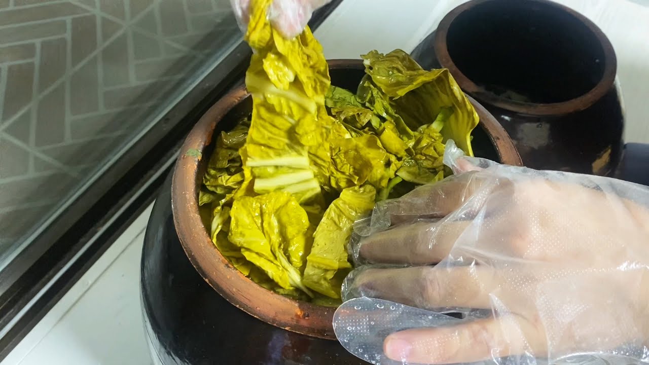 Kỷ niệm muối dưa cải ăn tết tại xứ Hàn
